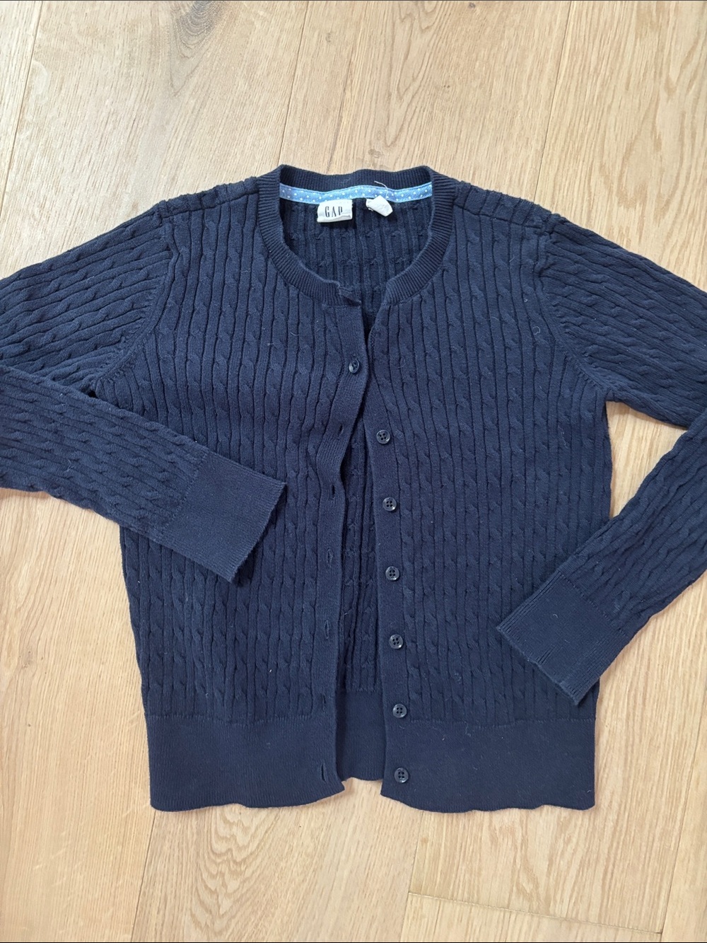 Cable knit sweater